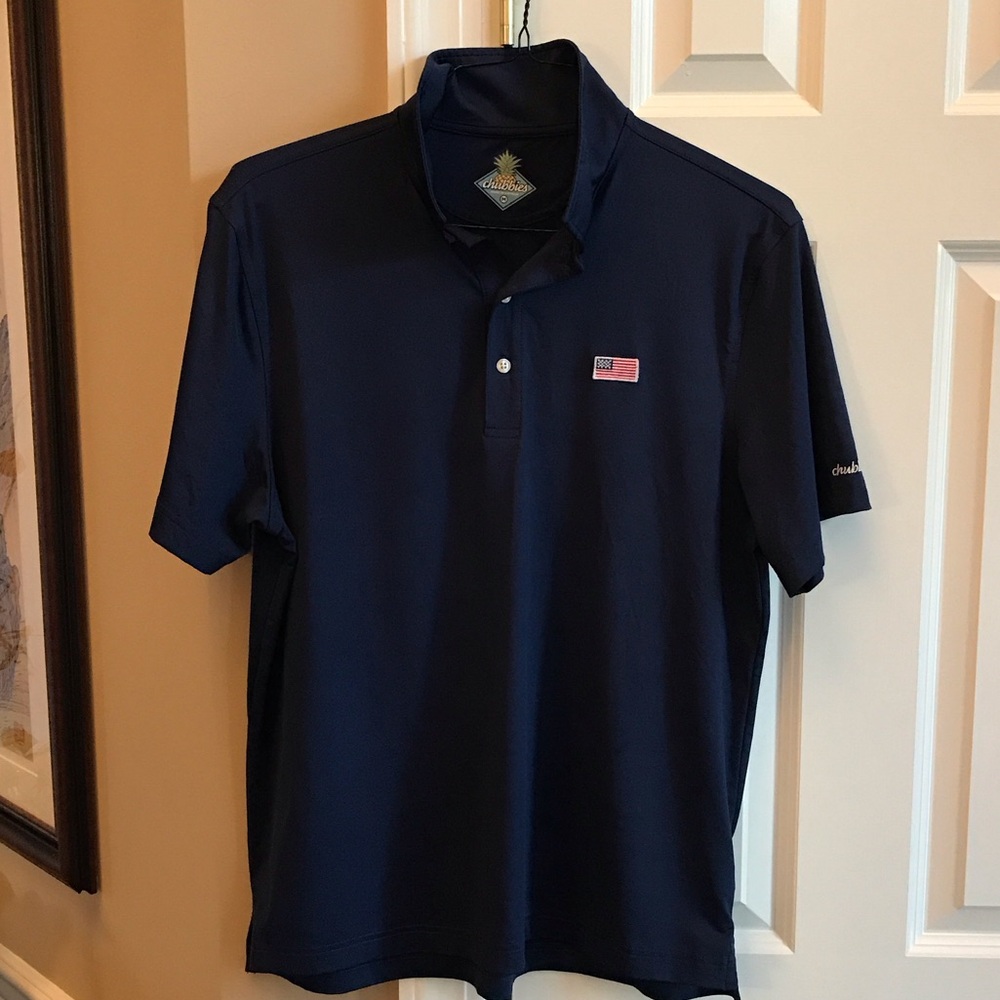 Chubbies Dark Navy Polo Shirt